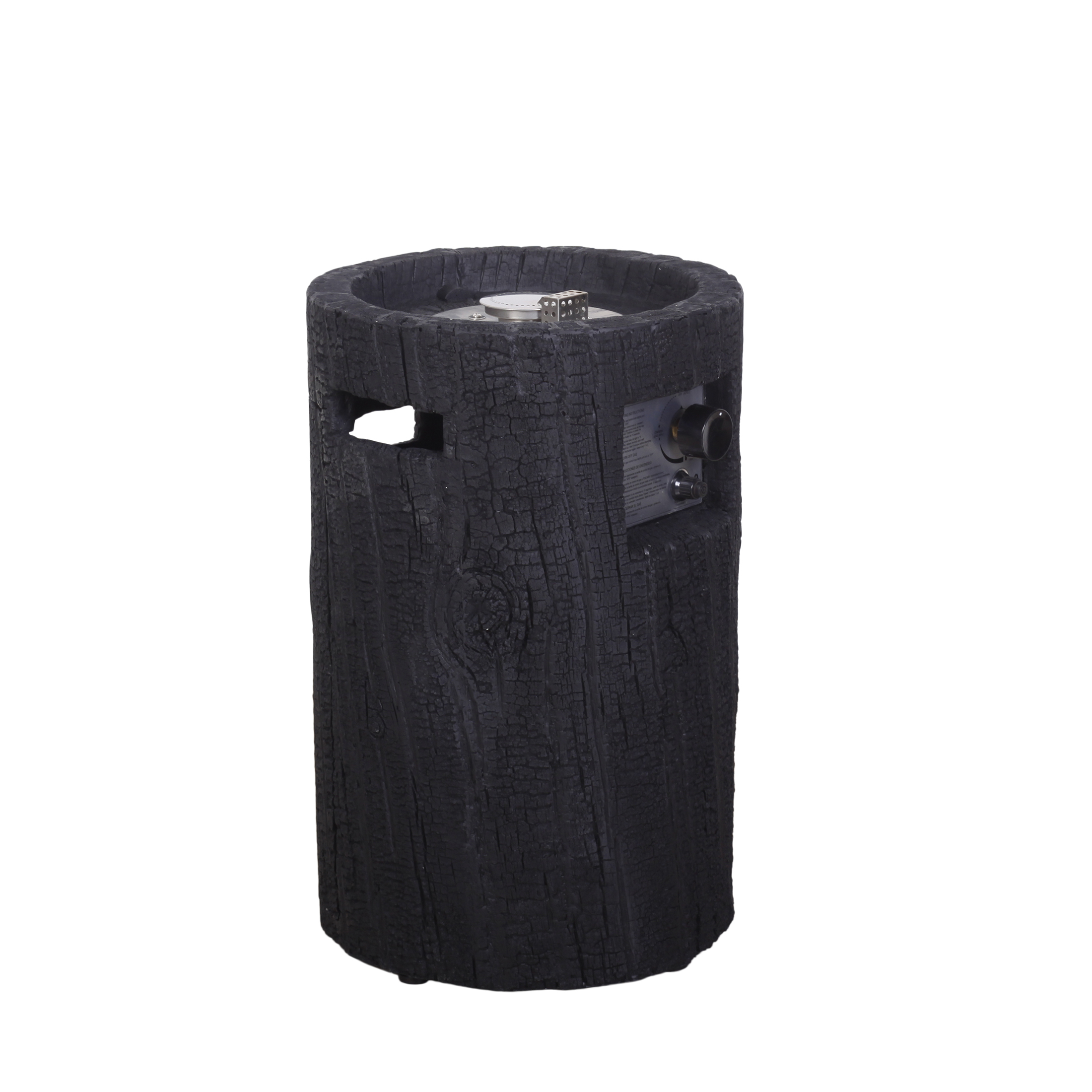 25'' Ore Powder Adjustable Flame Propane Gas Fire Table with Waterproof Cover