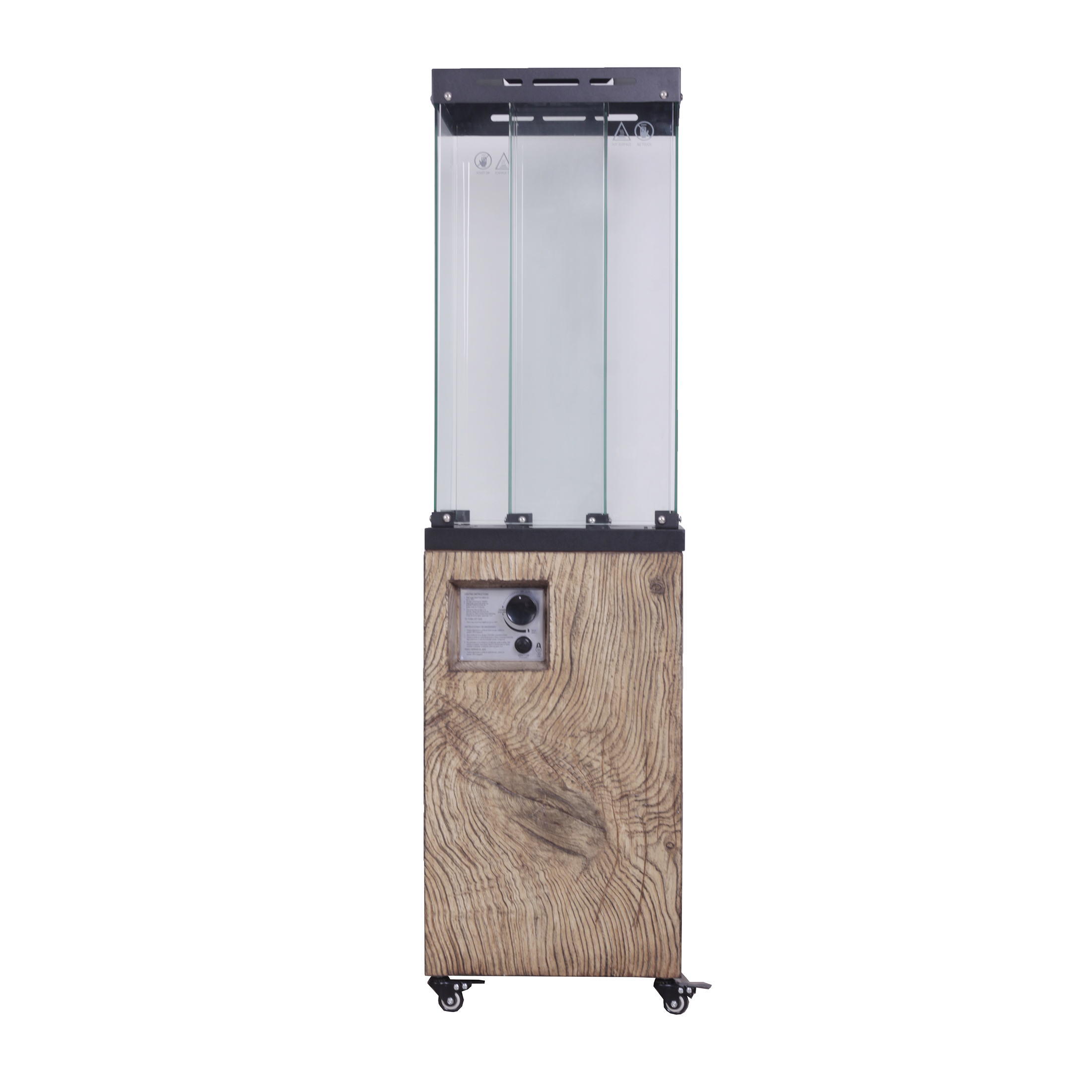 41,000BTU double glass propane stove